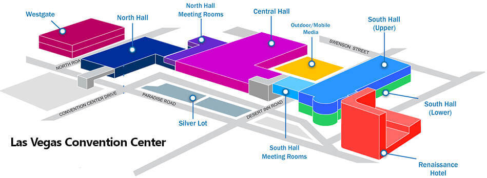 26 Convention Center Las Vegas Map Maps Online For You